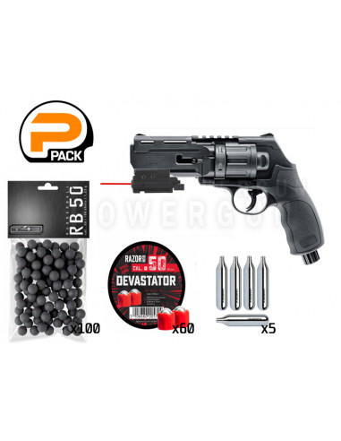 Pack Defense Revolver T4E HDR 50 Co2 11 Joules Umarex