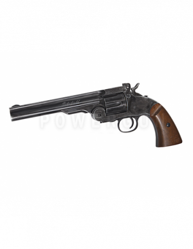 Revolver Schofield 6" Black Airgun Co2
