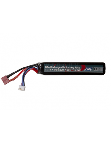 Batterie 11.1v 1450 mAh T-Dean 30C ASG