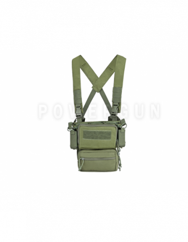 Mini Chest Rig Olive swiss arms 604230 powergun airsoft